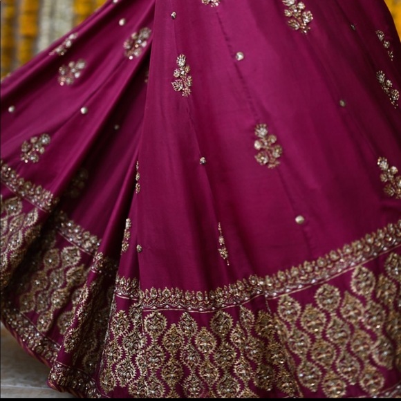 Pakistani Indian Bridal Lehenga - Picture 7 of 10